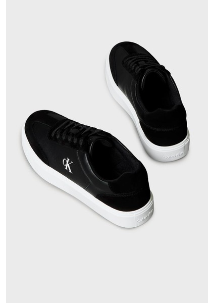 Hakiki Deri ve Süet Karışımlı Sneaker Ayakkabı YM0YM014290GM Erkek Ayakkabı YM0YM01429 0gm fırsatları