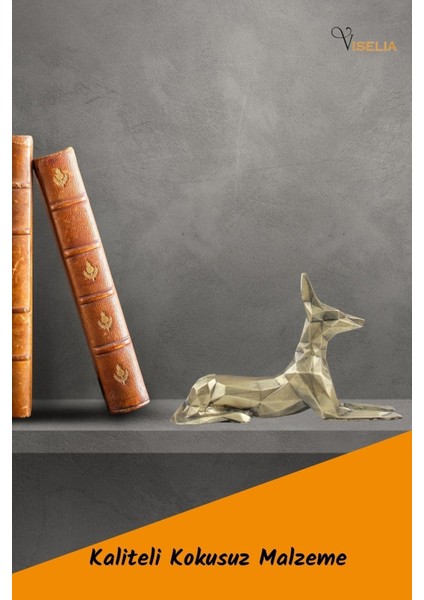 Dekoratif Köpek Biblo Heykel El Yapımı Doberman Hediyelik Süs Eşyası Poly Model Tasarım Ürünü