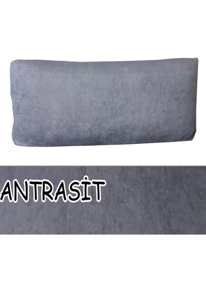 Süet Detaylı Angora Kumaş 4 Adet Sırt Minderi Kılıfı fırsatları