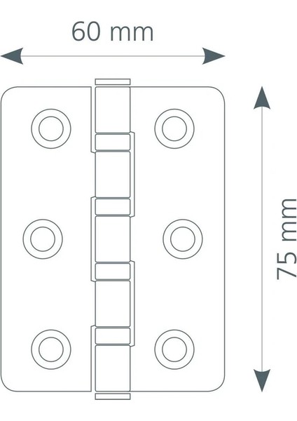 Paslanmaz Menteşe 2.0mm Küçük fiyatları