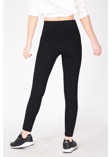 Kadın Siyah Yüksek Bel Toparlayıcı Tayt indirimleri