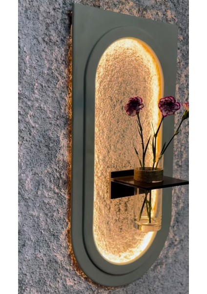 Dekoratif Duvar Çiçekliği (Ledli) fırsatları