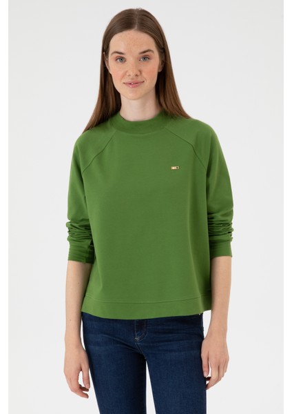 Kadın Yeşil Sweatshirt 50313610-VR054