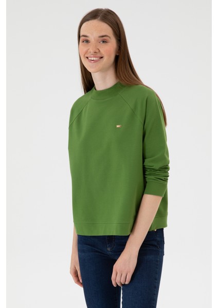 Kadın Yeşil Sweatshirt 50313610-VR054 modelleri