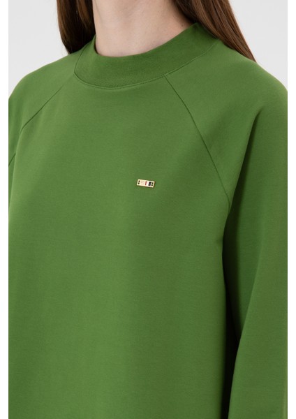 Kadın Yeşil Sweatshirt 50313610-VR054