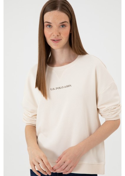 Kadın Krem Sweatshirt 50313562-VR071 fiyatları
