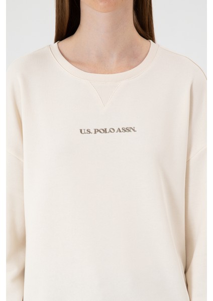 Kadın Krem Sweatshirt 50313562-VR071