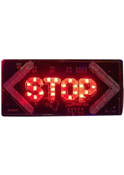 Elektrikli Işaret Cihazı Oklu Stop Küçük