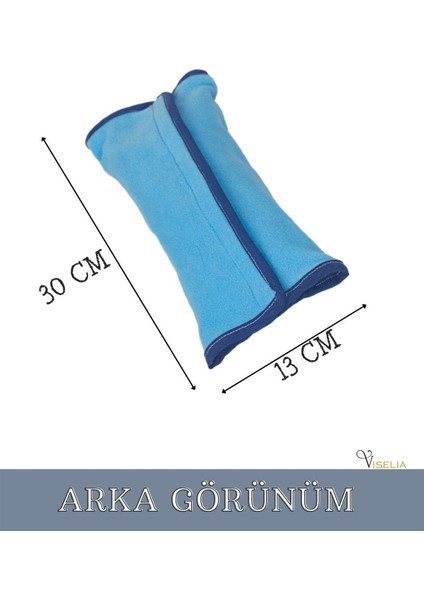 Emniyet Kemeri Yastığı Araç Seyahat Çocuk Bebek Kemer Yastığı 2 Adet