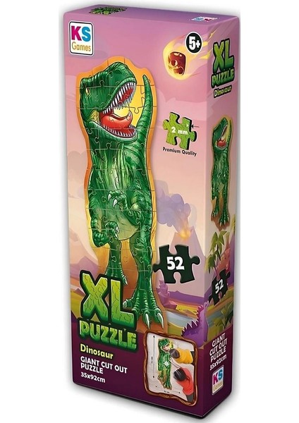 Dinosaur Xl Puzzle 52 Parça 28615