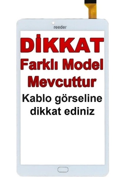 M8 Go Dokunmatik Beyaz - Model 2