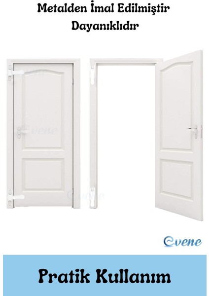 Antrasit Pencere Emniyet Kilidi 2 Adet Çocuk Hırsız Kilidi Çekmeli Metal Kilit