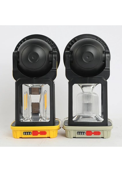 Çok Fonksiyonlu Şarjlı Kamp Lambası Feneri - Güneş Enerjili, Powerbank Özellikli, 4 Modlu, Suya Dayanıklı fırsatları