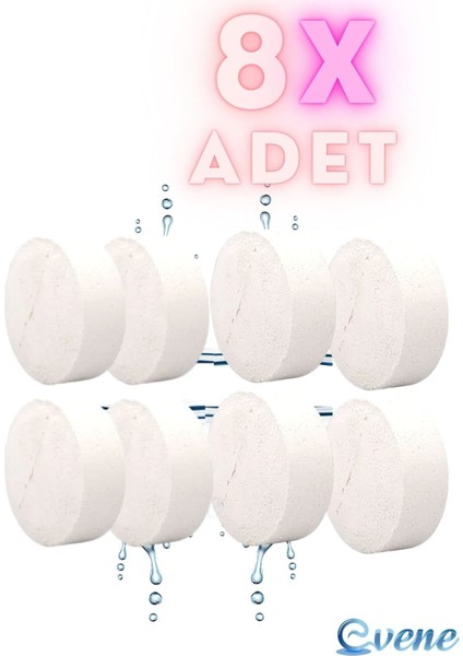 Nem Alıcı 8 Adet 450 gr Yedek Tablet Rutubet Giderici Önleyici Emici Küf Engelleyici