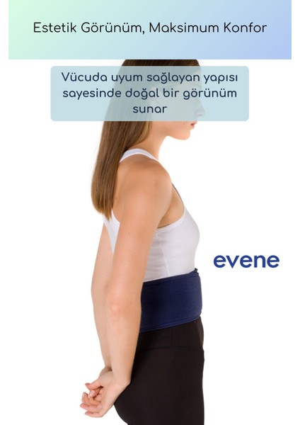 Bel Korsesi Mavi Manyetik Göbek Korsesi