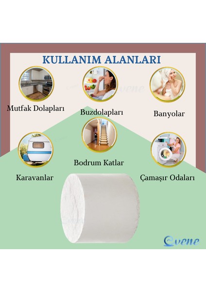 Nem Alıcı 10 Adet 450 gr Yedek Tablet Rutubet Giderici Önleyici Emici Küf Engelleyici modelleri