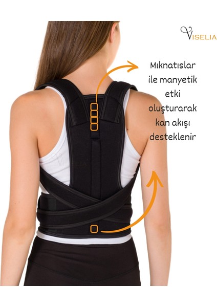 Dik Durus Korsesi Bel Korsesi Manyetik Duruş Korsesi Postureks Korse fırsatları