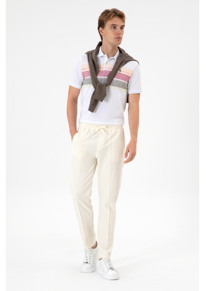 Erkek Krem Eşofman Altı 50300088-VR071 modelleri