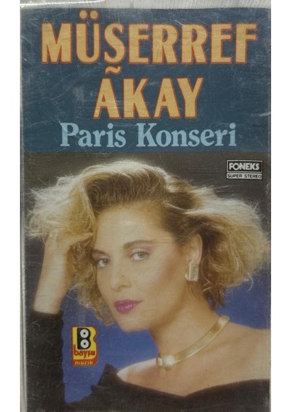 Müşerref Akay-Paris Konseri Kaset