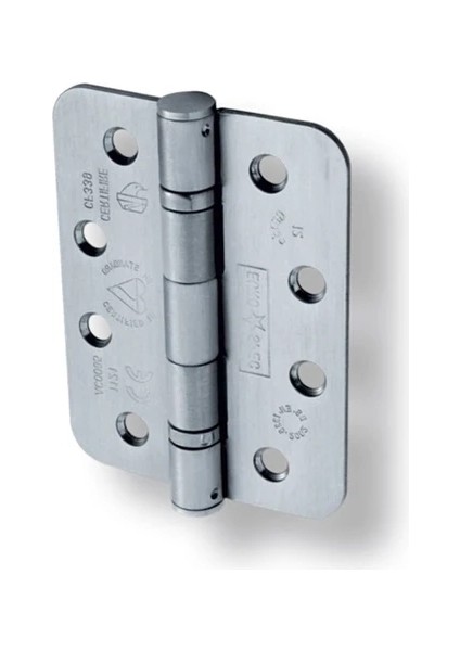 Paslanmaz Kapı Menteşesi 102X76