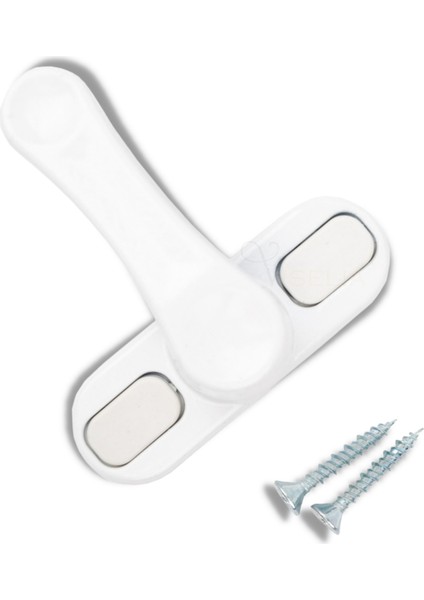 Pencere Emniyet Kilidi Çocuk Hırsız Kilidi Çekmeli Metal Kilit