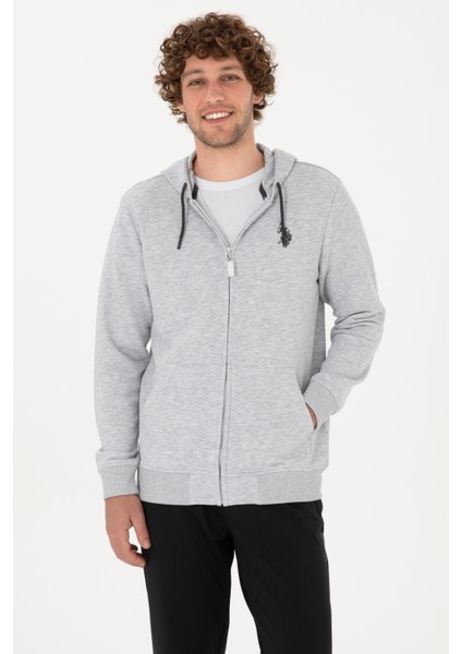 Erkek Açık Gri Hırka (Örme) 50313748-VR001