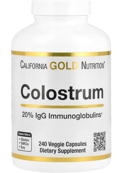 Colostrum With 20% Igg Immunog.Lobulins