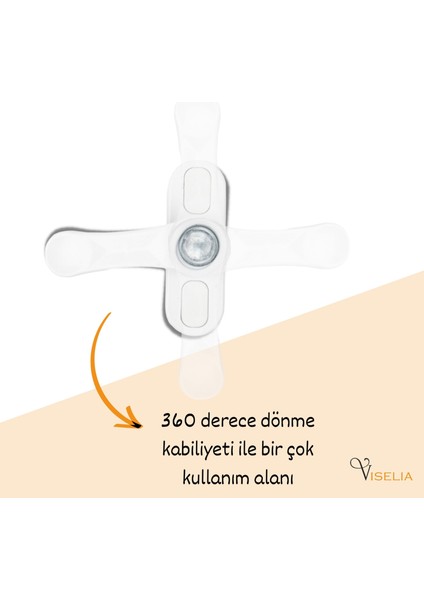 Pencere Emniyet Kilidi Çocuk Kilidi Düğmeli Pvc 4 Adet fırsatları