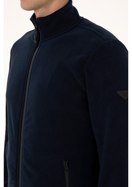 Erkek Lacivert Hırka (Örme) 50313779-VR033