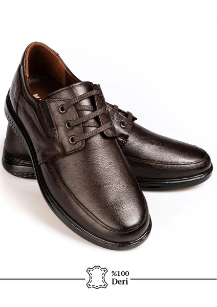 Hakiki Deri, Tam Anatomik ve Ortopedik, Iç Dış Deri Erkek Ayakkabı
