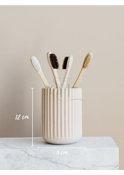 Beyaz Beton Diş Fırçalık, Banyo Organizeri, Düzenleyici modelleri