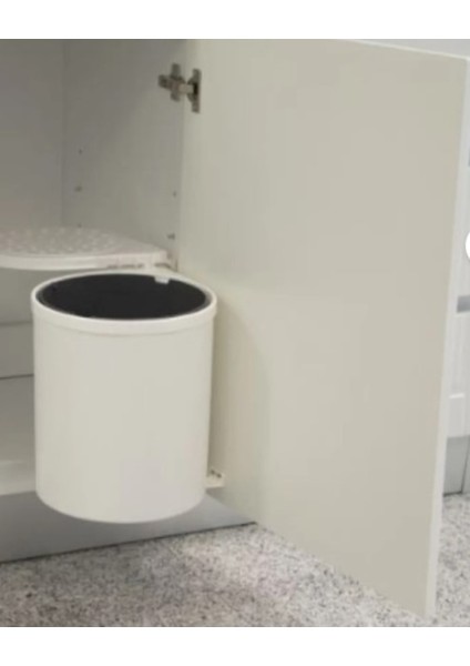Mesbin Çöp Kovası ,dolap Içi Kolay Çıkarılabilen, Kovalı 6 Lt. Beyaz fiyatları