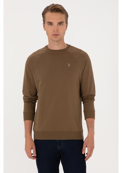Erkek Haki Sweatshirt 50313752-VR027