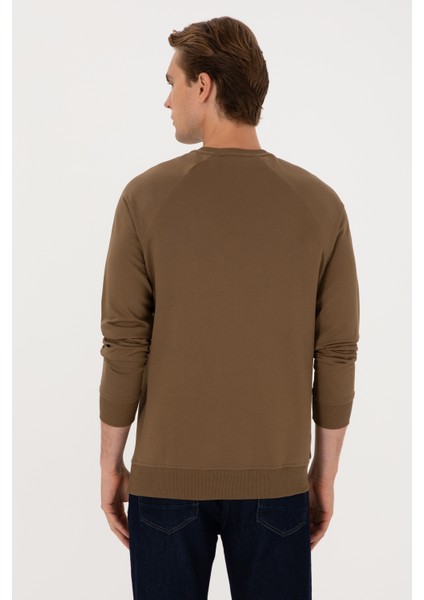 Erkek Haki Sweatshirt 50313752-VR027 indirimleri