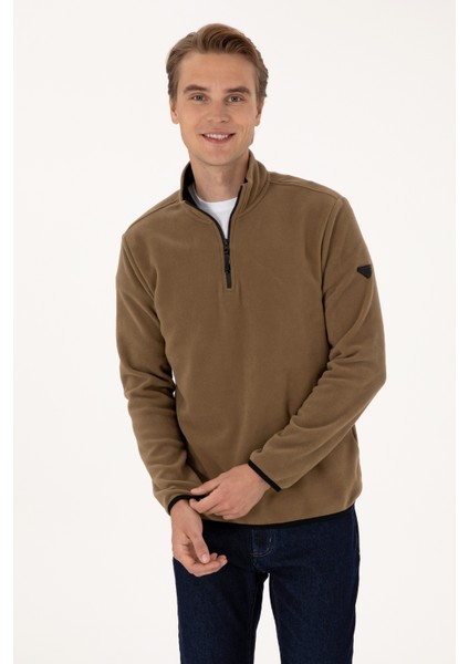 Erkek Haki Sweatshirt 50313777-VR027