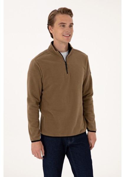 Erkek Haki Sweatshirt 50313777-VR027 modelleri