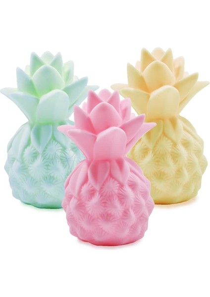 Ananas Gece Lamba Pilli Projeksiyon Masa Lamba Ananas LED Lamba