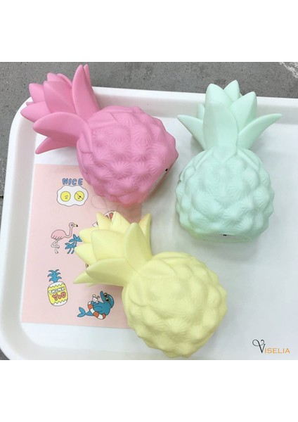 Ananas Gece Lamba Pilli Projeksiyon Masa Lamba Ananas LED Lamba fırsatları
