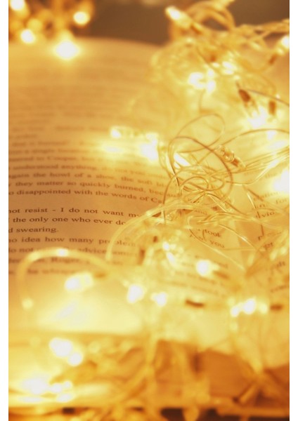 5 Metre Peri LED Çok Amaçlı Dekoratif Aydınlatma Bakır Tel Mekan Parti Aydınlatma