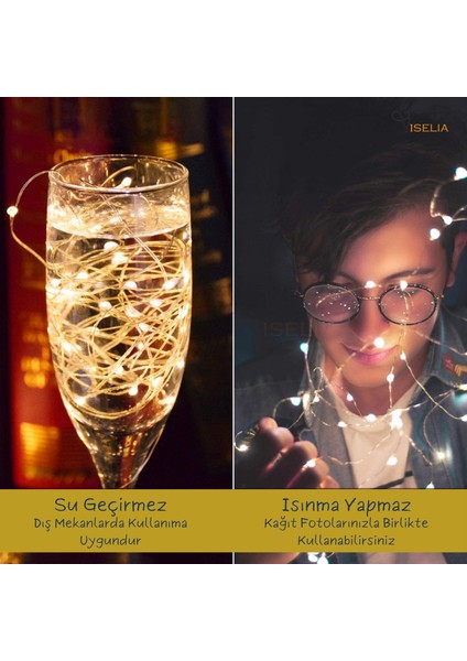 10 Metre Peri LED Çok Amaçlı Dekoratif Aydınlatma - Gün Işığı modelleri