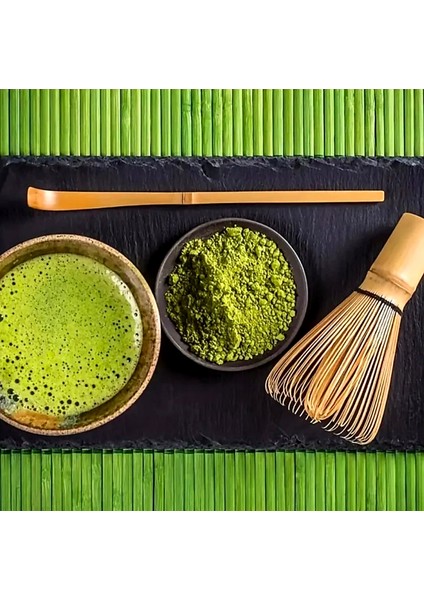 Matcha Bambu Matcha Çayı Karıştırıcı Fırça Bamboo Whisk Köpürtücü