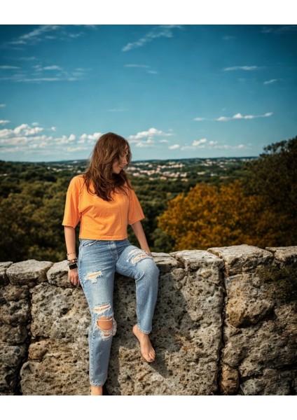 Yırtık Denim Pantolon indirimleri