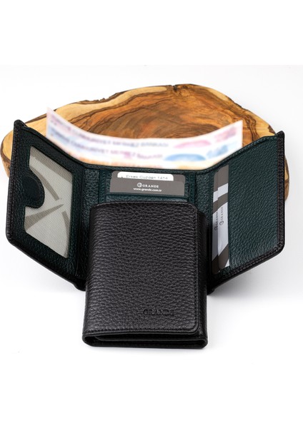 1414 Deri Mıknatıslı Erkek Cüzdan