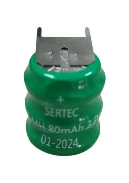 Büro Ev Ofis Hobi Atölyesi Için 80MAH 3.6V 3S1P 3 Pin Nı-Mh Buton Pil fiyatları