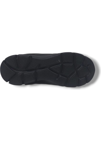Lutton 3555 Unisex Siyah Bağcıklı Yürüyüş Koşu Büyük Numara Spor Ayakkabı 45 46 47 48 indirimleri