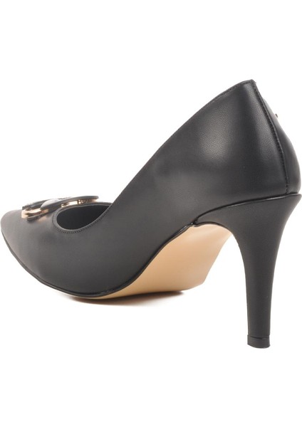 PC-54506 Z Siyah Kadın Abiye Ayakkabı fırsatları