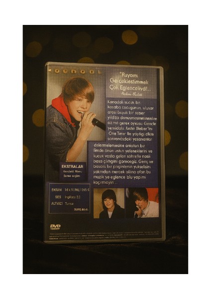 Justın Bıeber – Rıse To Fame – Genç Idol DVD (Orjinal) modelleri