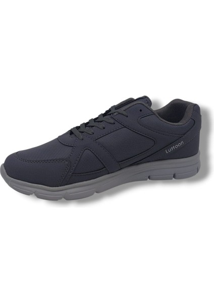 Lutton 3555 Unisex Füme Bağcıklı Yürüyüş Koşu Büyük Numara Spor Ayakkabı 45 46 47 48 modelleri