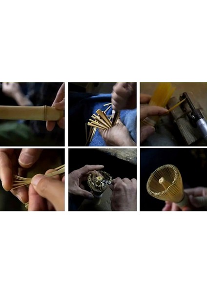 Bambu Matcha Set Japon Geleneksel Çay Hazırlama 4'lü Set indirimleri