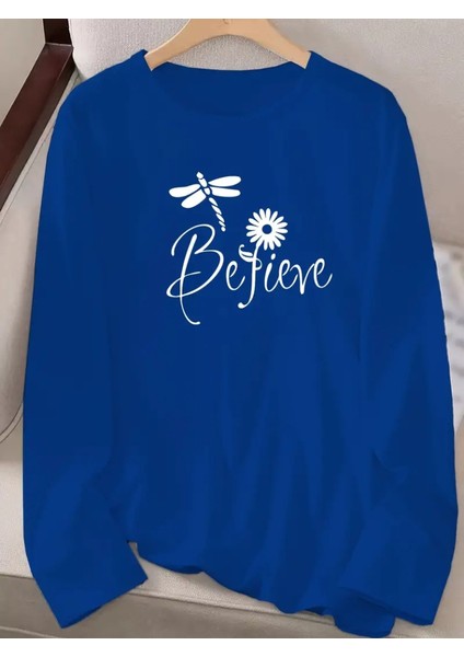 Kadın Uzun Kollu Bisiklet Yaka Çiçek Desenli Viskon Bluz fiyatları